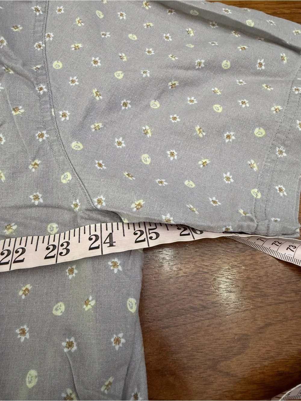 Patagonia Back Step Short Sleeve Shirt Hemp Cotton Floral Button XL Outdoor - Picture 10 of 11